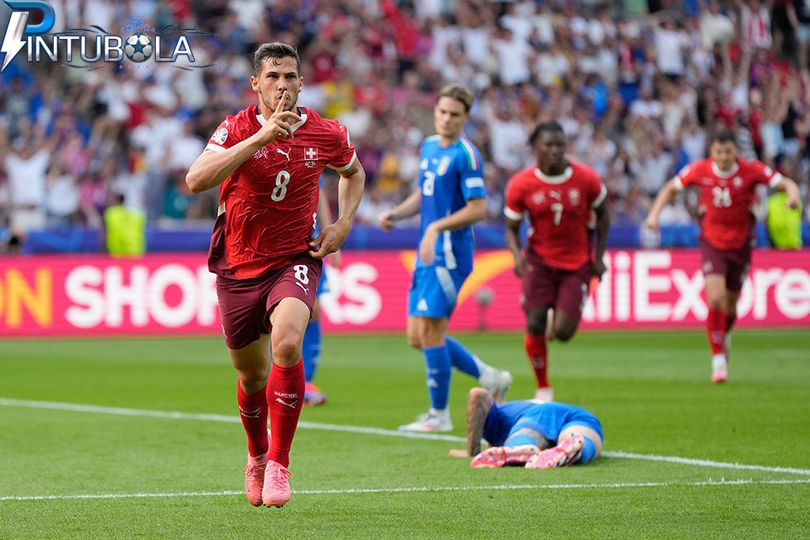 Hasil Euro 2024 Swiss vs Italia: Skor 2-0